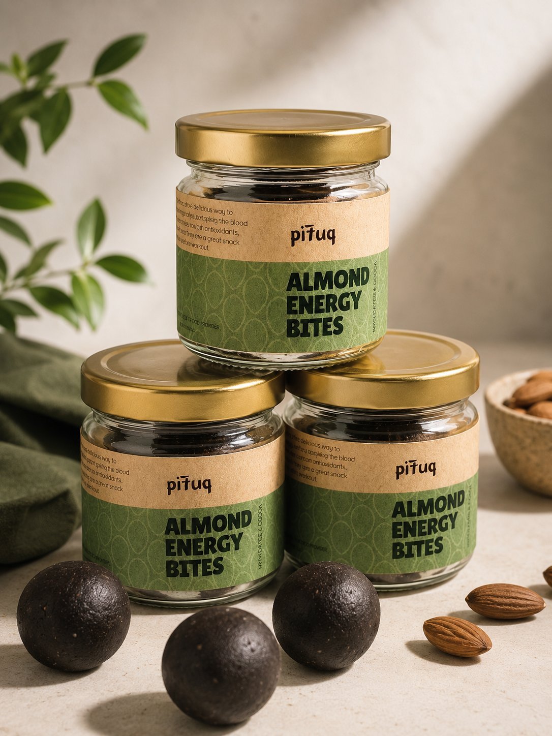 Almond Energy Bites
